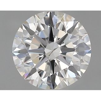 0.5 Carat Round G SI1 EX GIA Natural Diamond