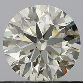 0.5 Carat Round I SI1 EX GIA Natural Diamond