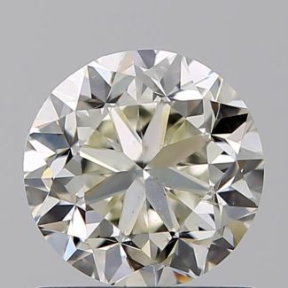 1.01 Carat Round K SI1 F EX VG GIA Natural Diamond