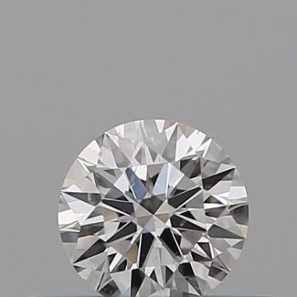 0.18 Carat Round E SI2 EX IGI Natural Diamond