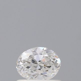 0.50 Carat Oval D SI1 - VG GD GIA Natural Diamond