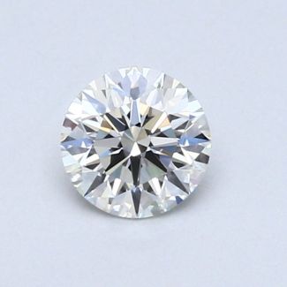 0.51 Carat Round G VVS1 EX GIA Natural Diamond