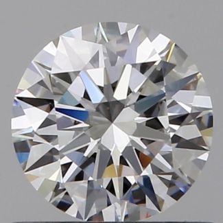 0.60 Carat Round E VS1 EX GIA Natural Diamond