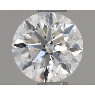 0.40 Carat Round F VS2 VG GD GIA Natural Diamond