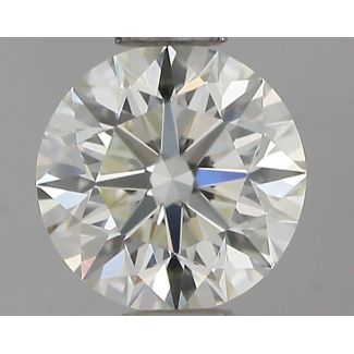 0.5 Carat Round H VVS1 EX IGI Natural Diamond