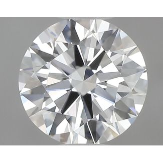 0.51 Carat Round G VVS2 EX GIA Natural Diamond