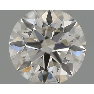 0.3 Carat Round H VS1 EX IGI Natural Diamond