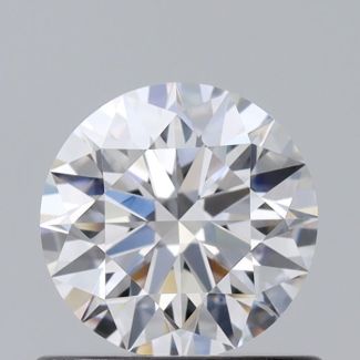 0.57 Carat Round E IF EX VG GIA Natural Diamond