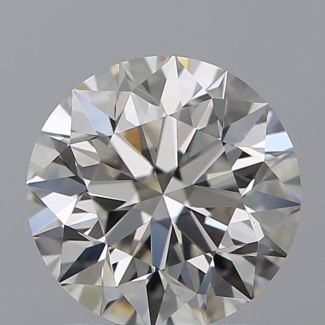 1.50 Carat Round I VVS1 EX GIA Natural Diamond