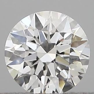 0.21 Carat Round E VVS1 EX VG GIA Natural Diamond