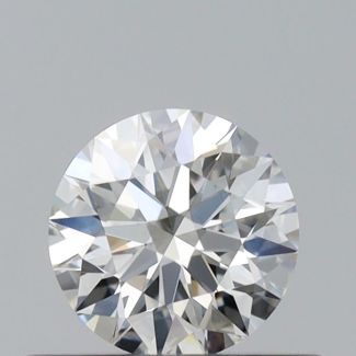 0.34 Carat Round G VS2 EX VG GIA Natural Diamond