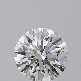 1.7 Carat Round G VVS2 EX GIA Natural Diamond