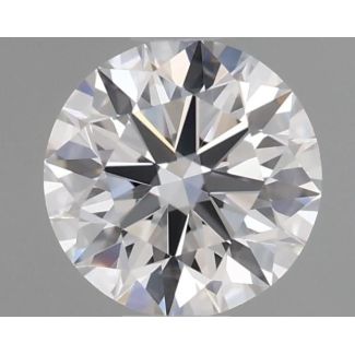 0.5 Carat Round E VVS1 EX GIA Natural Diamond