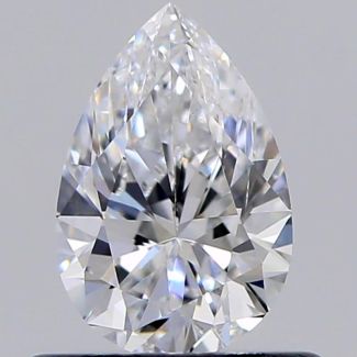 0.50 Carat Pear D VS2 - EX VG GIA Natural Diamond