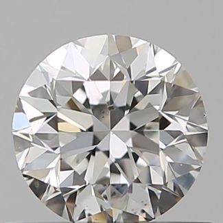 0.50 Carat Round E SI1 GD EX VG GIA Natural Diamond