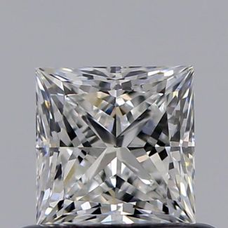 0.50 Carat Princess F VS1 - EX VG GIA Natural Diamond