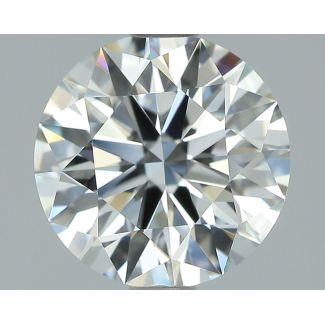 1.51 Carat Round H VVS1 EX GIA Natural Diamond