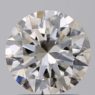 1.50 Carat Round H VS1 VG GIA Natural Diamond