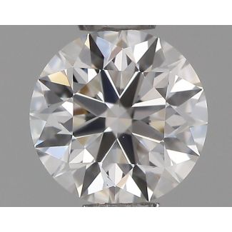 0.43 Carat Round D VS1 EX GIA Natural Diamond