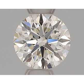 0.30 Carat Round H VS2 EX IGI Natural Diamond