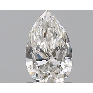 0.75 Carat Pear F VS2 - EX GIA Natural Diamond