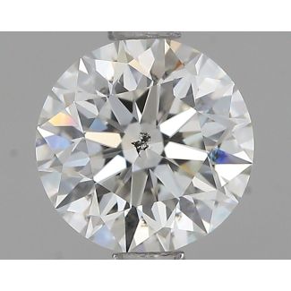 1.01 Carat Round H SI2 EX VG GIA Natural Diamond