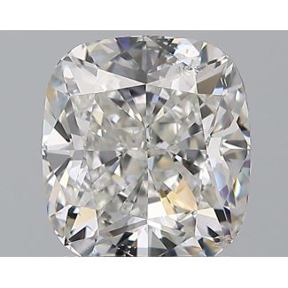 1.7 Carat Cushion Brilliant F SI2 - EX GIA Natural Diamond