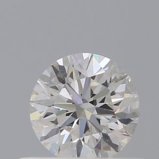 0.40 Carat Round E VVS2 EX VG GIA Natural Diamond