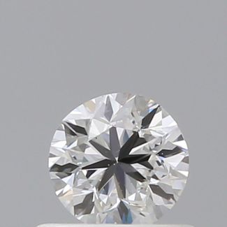 0.50 Carat Round E VS2 G EX GIA Natural Diamond