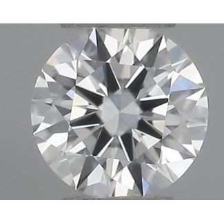 0.23 Carat Round G VVS1 EX GIA Natural Diamond