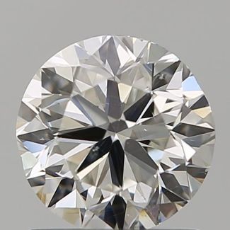 1.00 Carat Round I SI1 VG EX GIA Natural Diamond