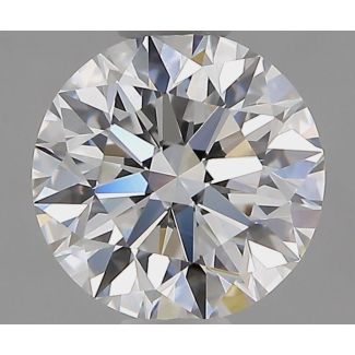 1.23 Carat Round E VVS2 EX GIA Natural Diamond