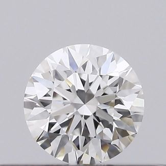 0.2 Carat Round G VVS1 EX GIA Natural Diamond