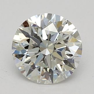 0.45 Carat Round H VVS1 VG EX GIA Natural Diamond