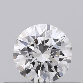 0.25 Carat Round F SI2 EX GIA Natural Diamond