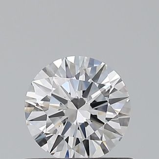 0.52 Carat Round D VS1 EX GIA Natural Diamond