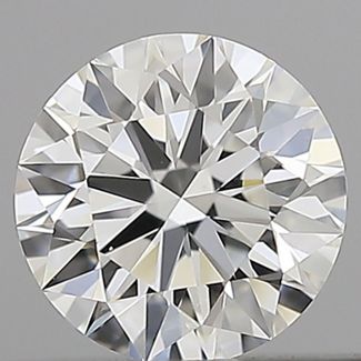 0.4 Carat Round E VVS1 EX GIA Natural Diamond