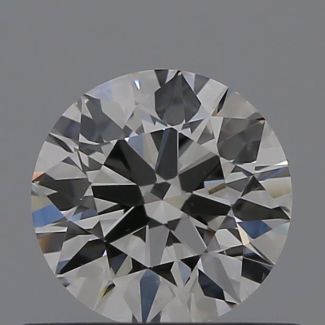 0.3 Carat Round D VVS1 EX VG GIA Natural Diamond