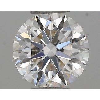 0.3 Carat Round H VS1 EX IGI Natural Diamond