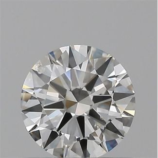 0.50 Carat Round G SI2 EX GIA Natural Diamond