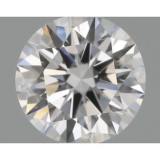 0.7 Carat Round D VVS2 EX GIA Natural Diamond