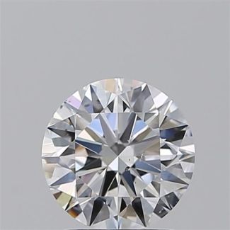 1.5 Carat Round D SI1 EX VG GIA Natural Diamond