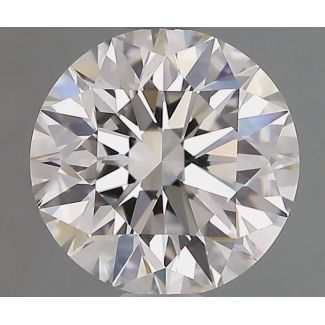 1.5 Carat Round H VVS2 EX VG GIA Natural Diamond