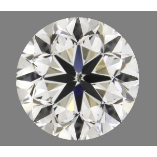 1.00 Carat Round J VS1 GD EX VG GIA Natural Diamond