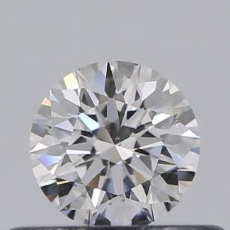 0.32 Carat Round D VS2 EX GIA Natural Diamond