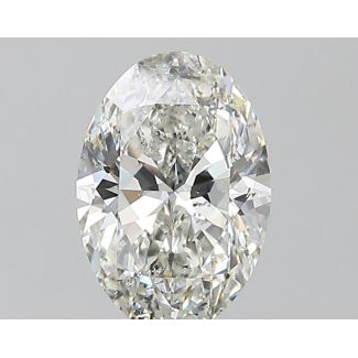 1.51 Carat Oval H SI2 - EX HRD Natural Diamond