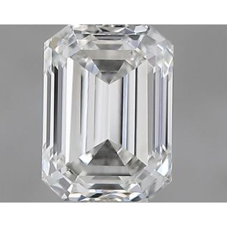 0.5 Carat Emerald H VVS2 - EX VG GIA Natural Diamond