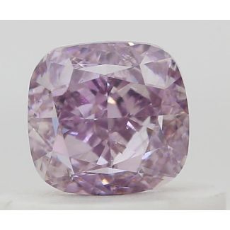 0.51 Carat Cushion Brilliant Fancy Pink SI1 - VG GD GIA Natural Diamond