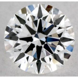 0.3 Carat Round E VVS1 EX GIA Natural Diamond