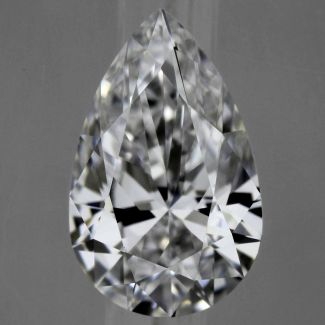 0.50 Carat Pear D VVS1 - EX VG GIA Natural Diamond